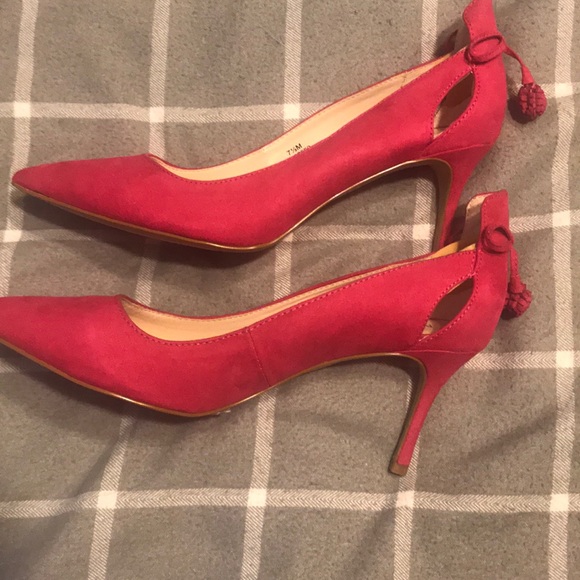 Nine West hot pink heels - Picture 3 of 3